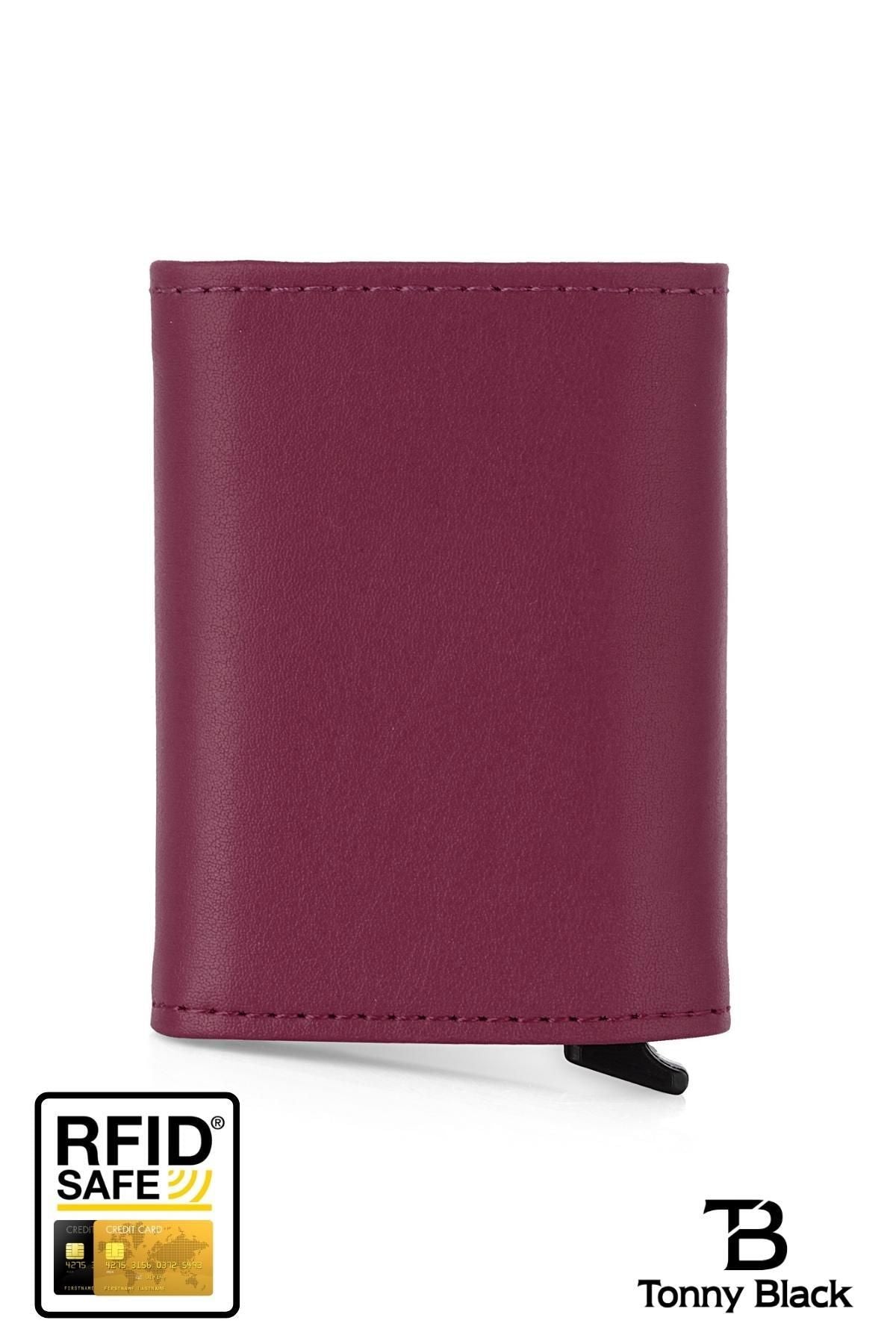 محفظة Tonny Black لون بنفسجي