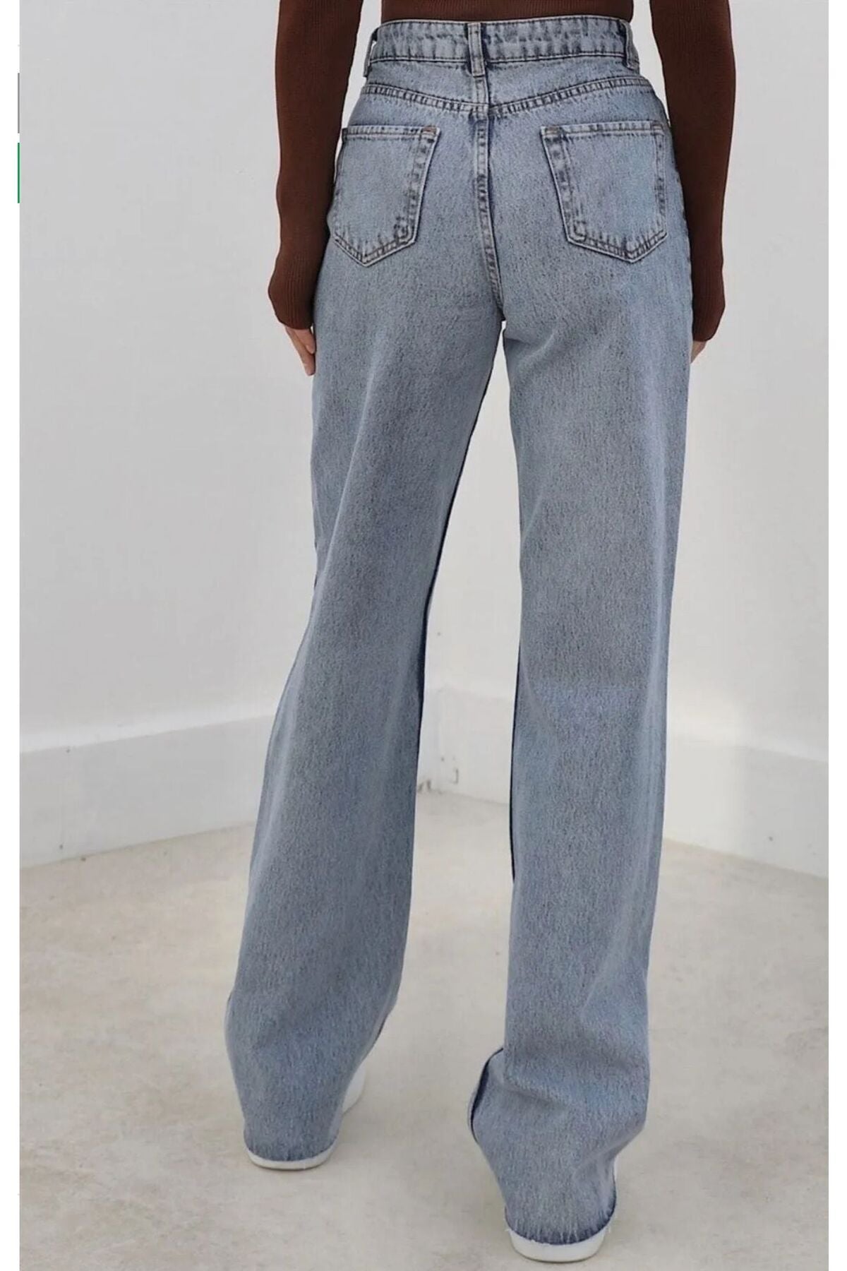 جينز LAMİRAMOOD لون أزرق