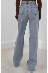 جينز LAMİRAMOOD لون أزرق