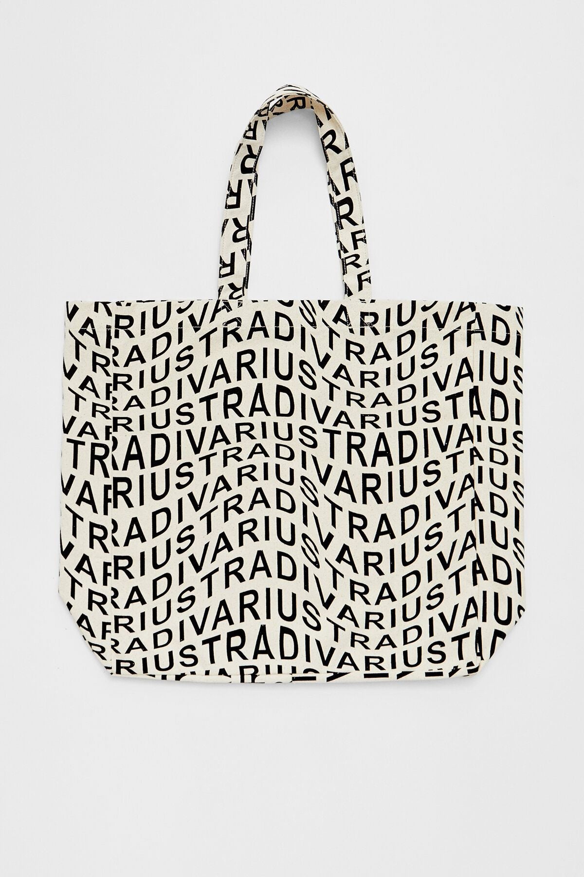 حقيبة كتف Stradivarius لون بيج فاتح