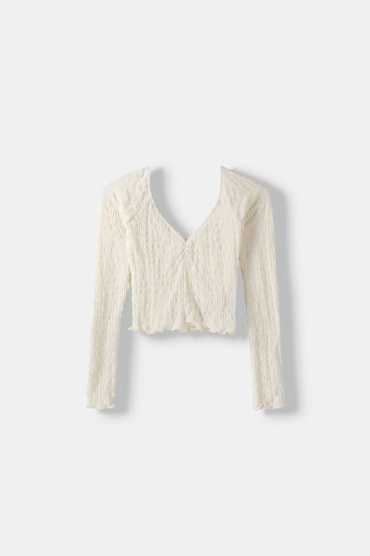 كنزة Bershka لون بيج