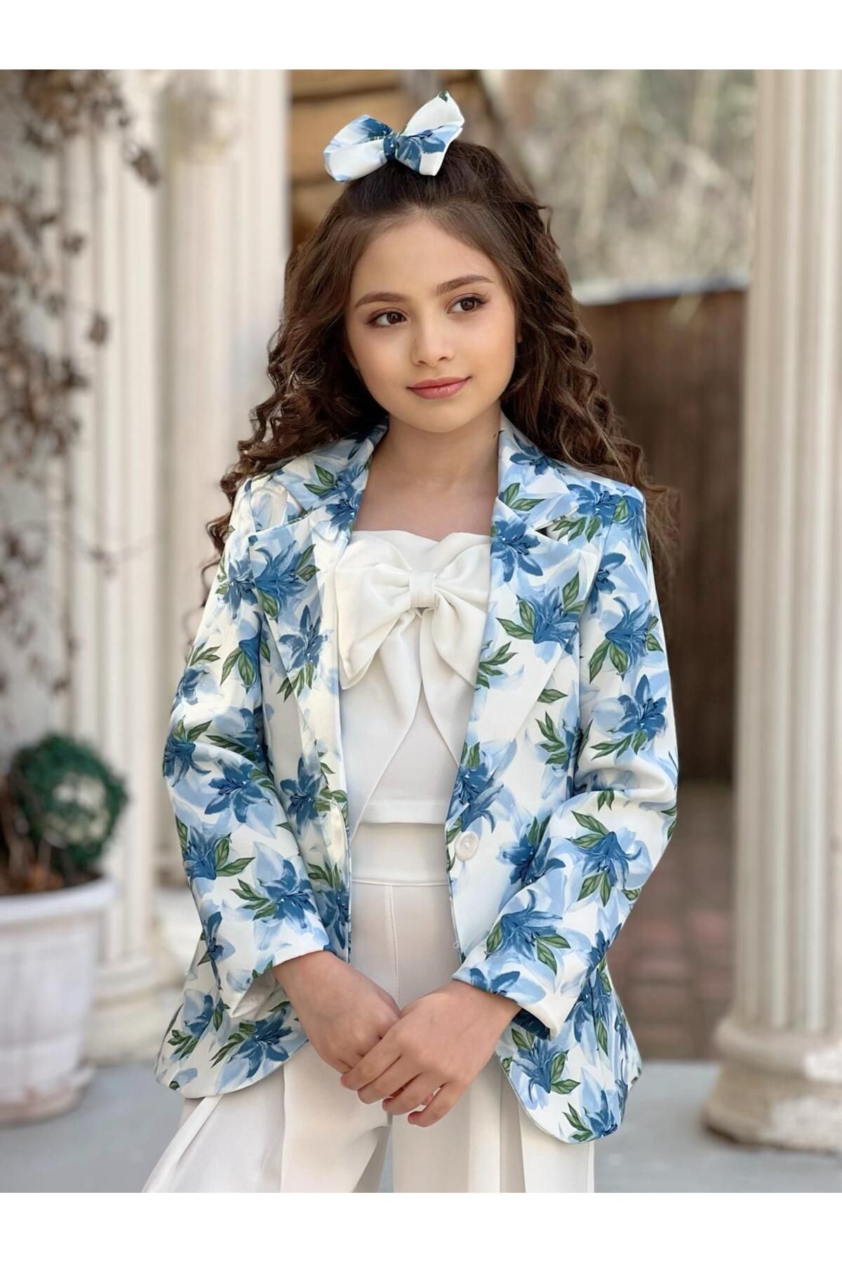 بدلة By Feyza Kids Collection لون أزرق