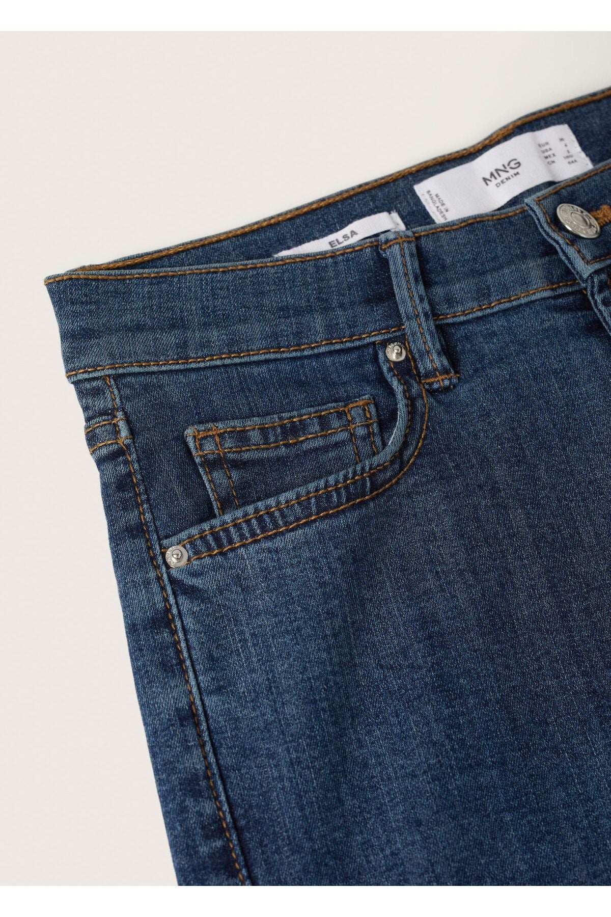 جينز MANGO لون أزرق