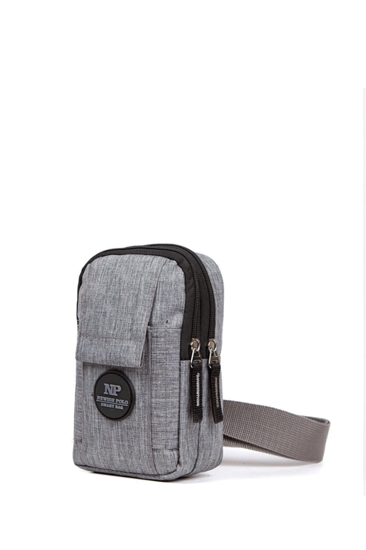 حقيبة خصر NEWISH POLO ACCESSORIES لون رمادي