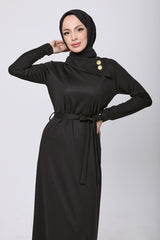 فستان TOFİSA لون أسود