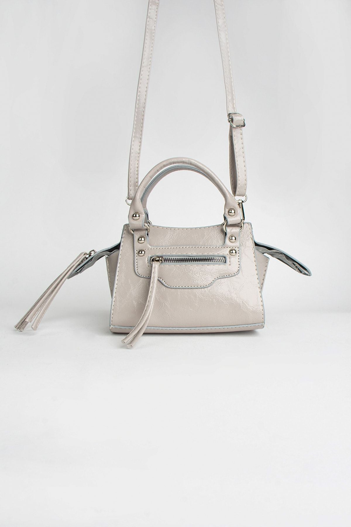 حقيبة كتف Bys Collection لون رمادي