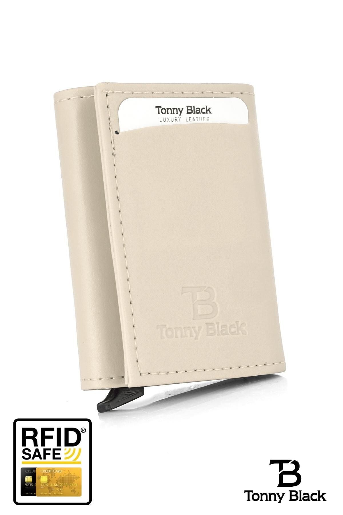 محفظة Tonny Black لون بيج