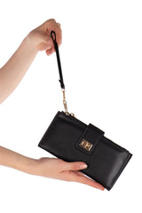 محفظة NEWISH POLO ACCESSORIES لون أسود