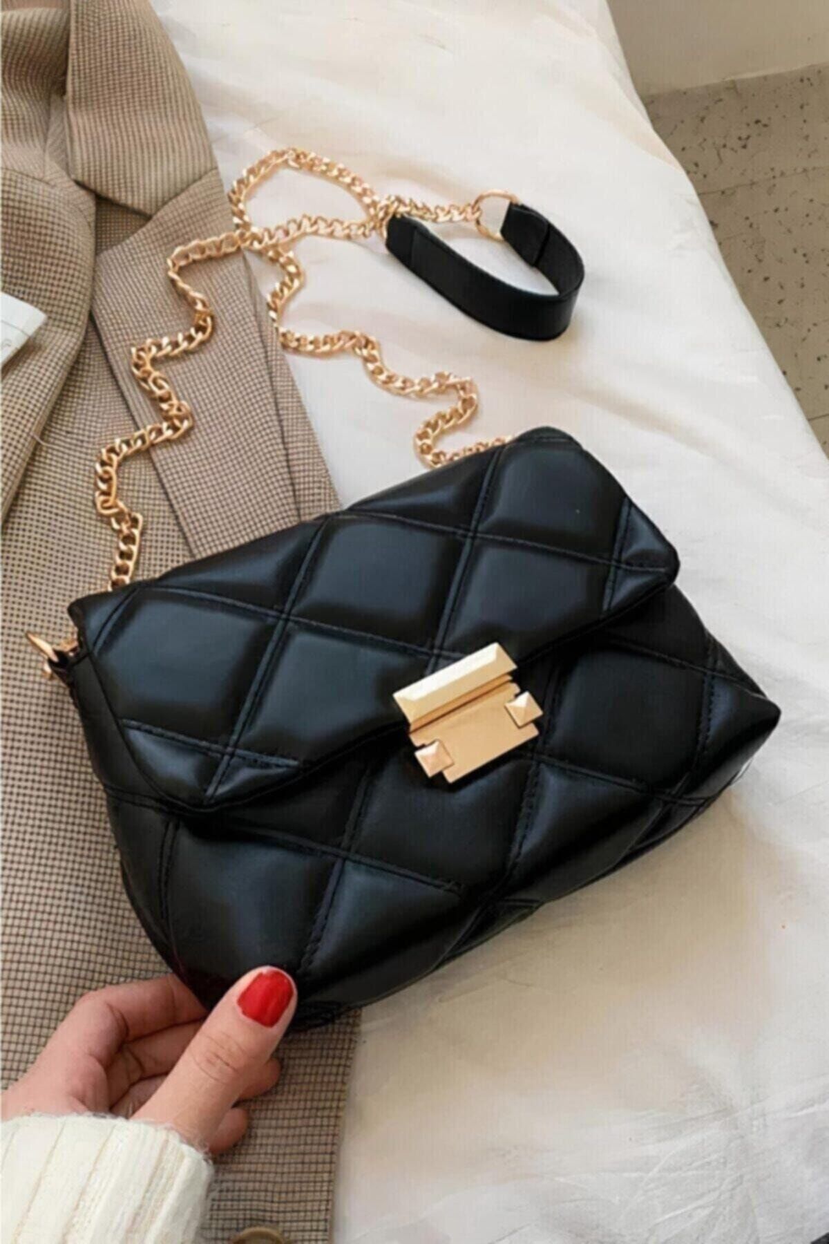 حقيبة كتف bag&more لون أسود