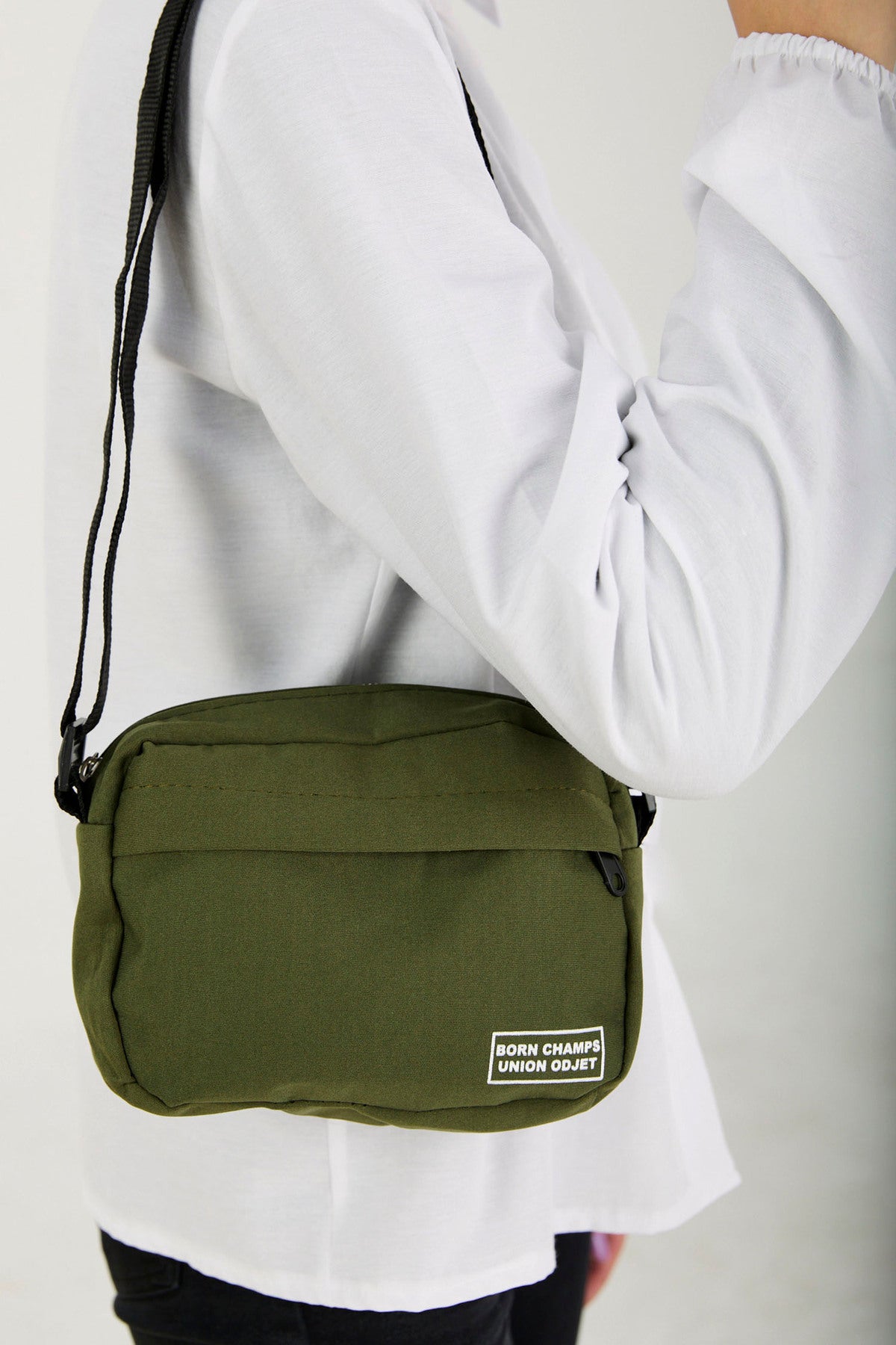 حقيبة كتف TOFİSA لون كاكي