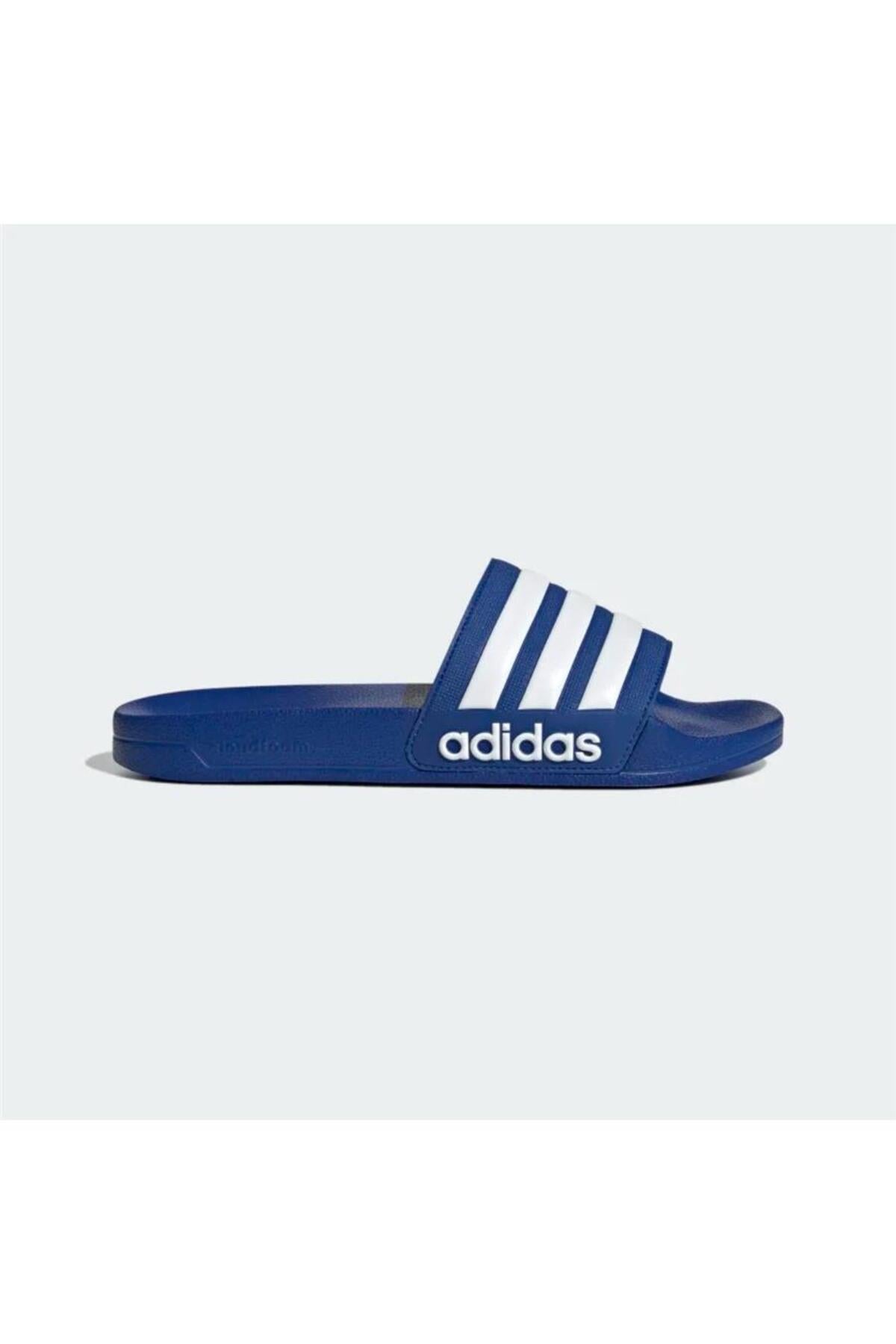 شبشب adidas لون أزرق غامق