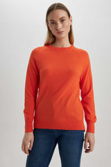 كنزة Defacto لون برتقالي