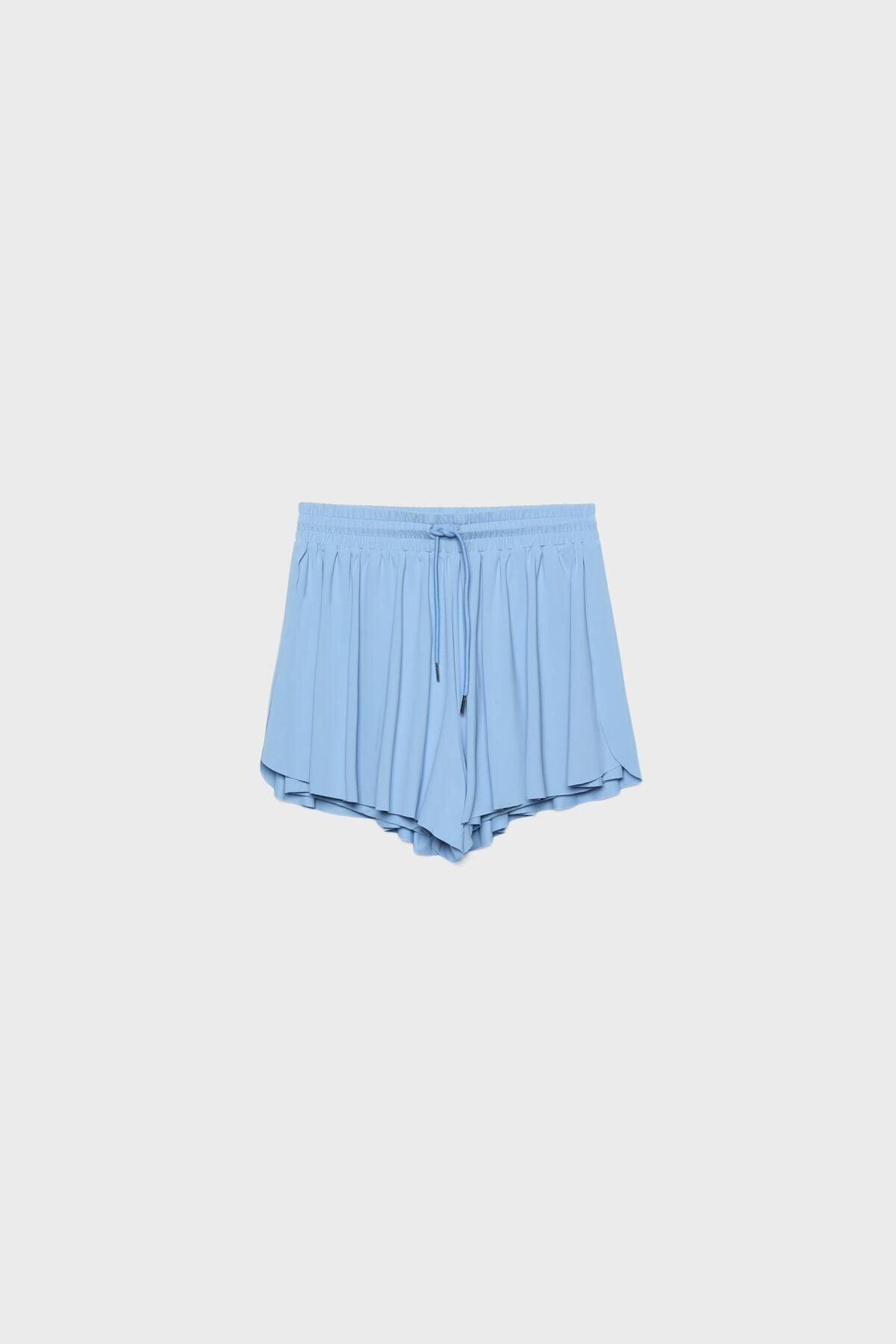 شورت Stradivarius لون أزرق غامق