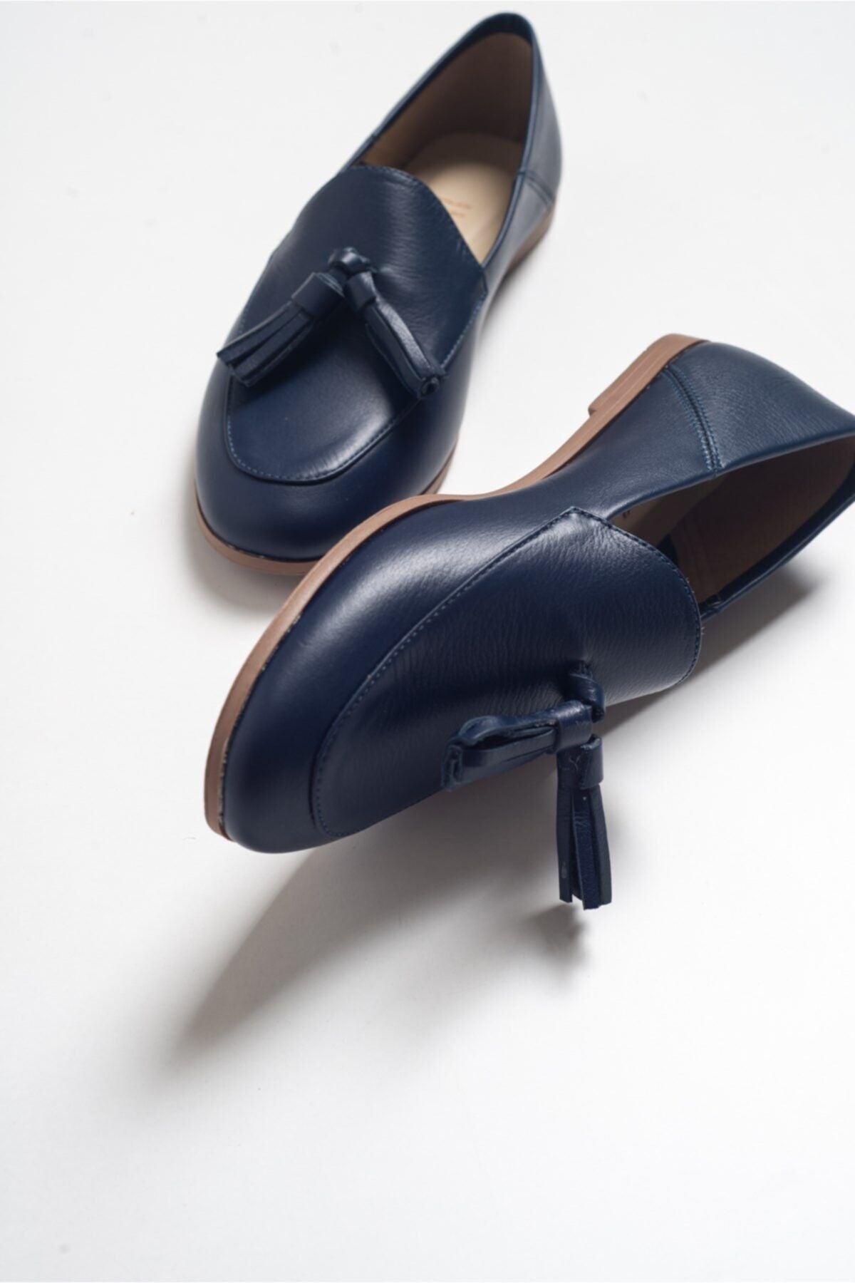 لوفر luvishoes لون أزرق غامق