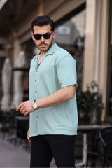 قميص Gray Clothing لون أخضر