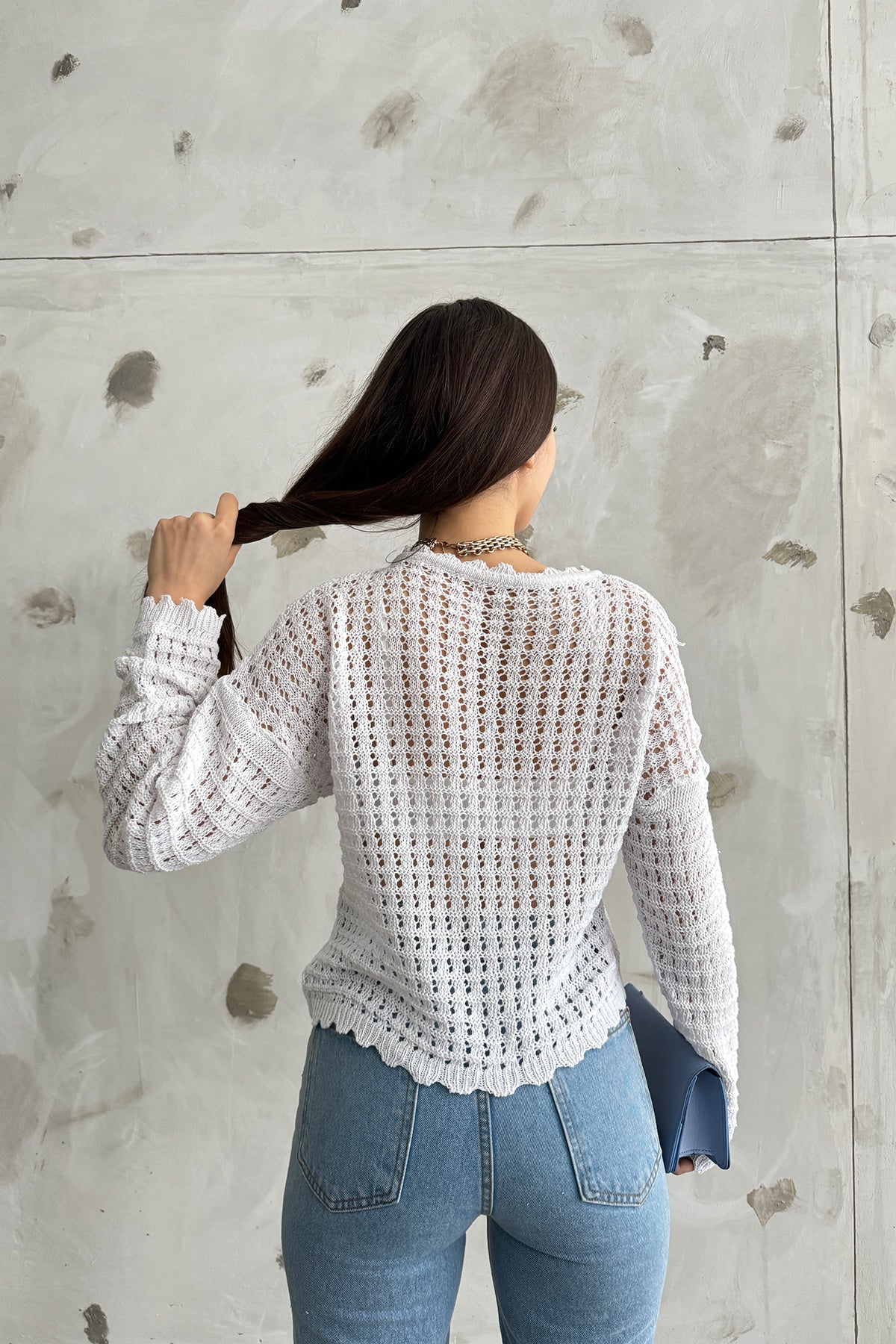 بلوزة Cistern İstanbul لون أبيض