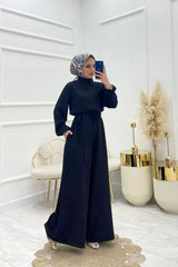 قفزة الحجاب Neşeli Butik لون أسود