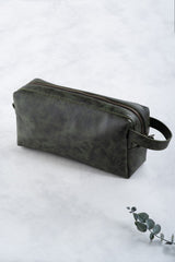 حقيبة يد dk leather لون أخضر