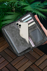 محفظة VANİLLA لون رمادي