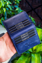 محفظة Garbalia لون أزرق غامق