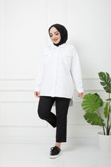 جاكيت VELLICHOR لون أبيض