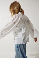 بلوزة Happiness İstanbul لون بيج فاتح