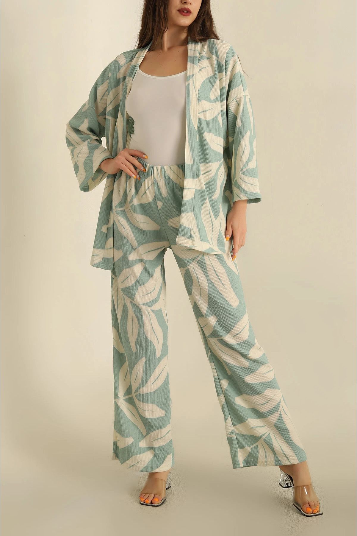 طقم DEEFWEAR لون أخضر