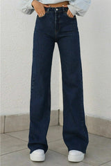 جينز Livik لون أزرق غامق