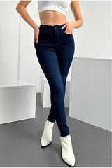 جينز geenz manifacture لون أزرق غامق