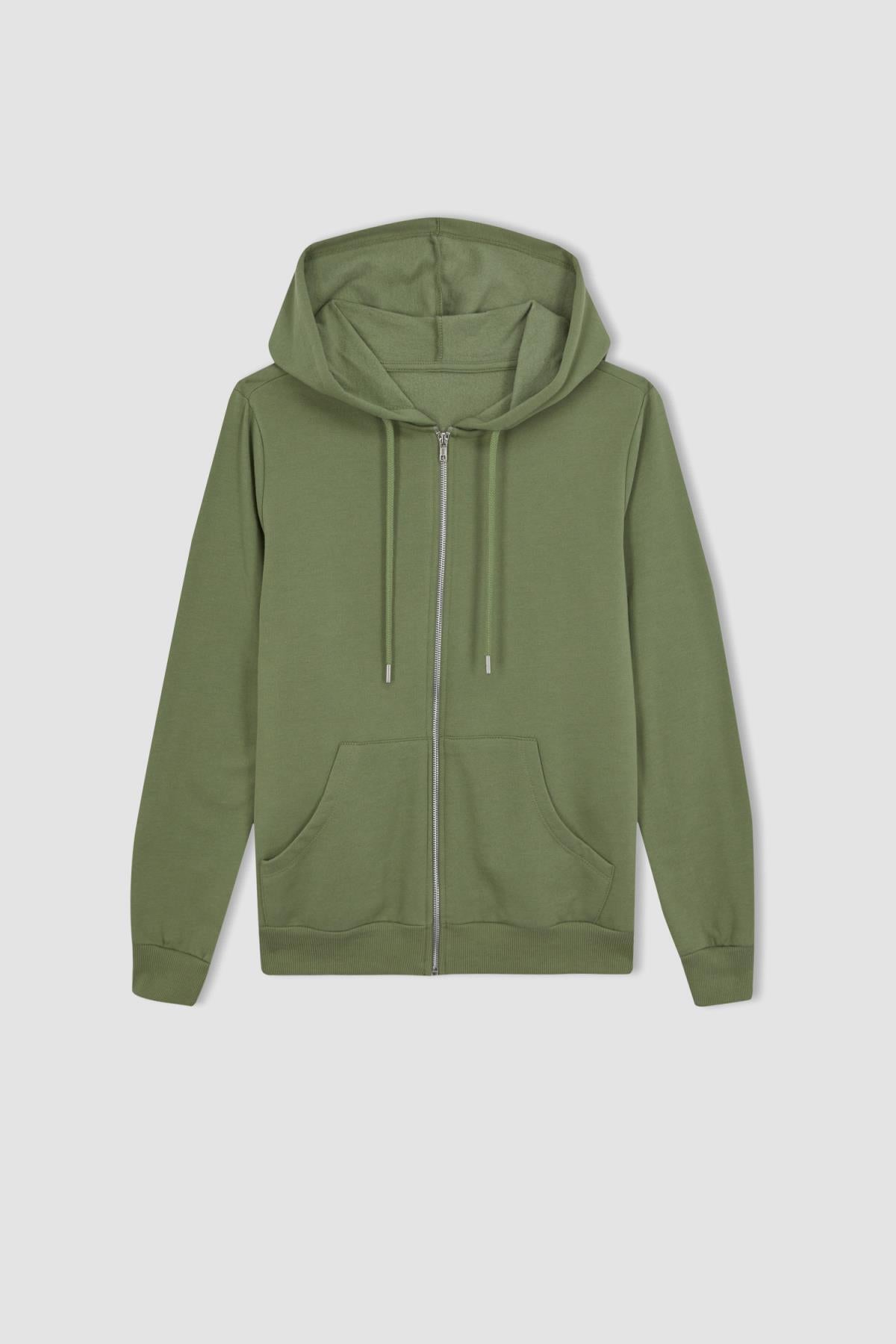 جاكيت خفيف Defacto لون كاكي