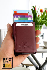 محفظة Tonny Black لون أحمر