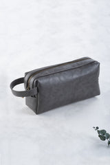 حقيبة يد dk leather لون رمادي