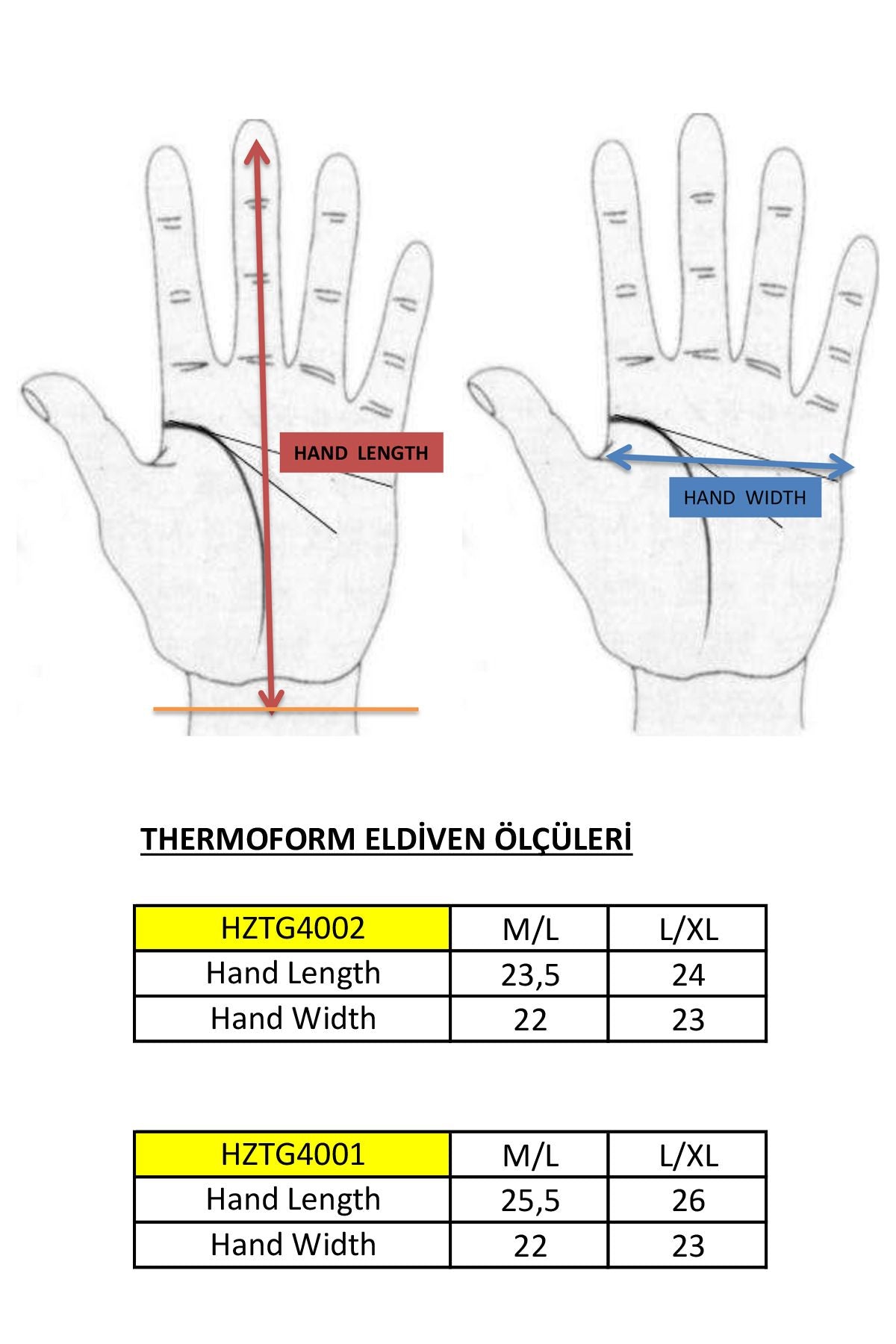 قفاز Thermoform لون أسود