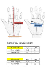 قفاز Thermoform لون أسود