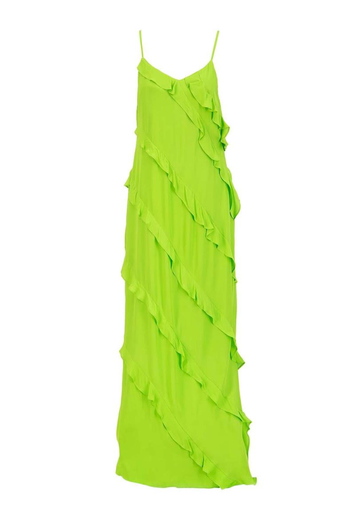 فستان سهرة Setre لون أخضر