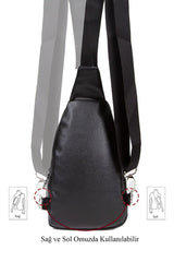 حقيبة كتف Av A Dos لون أسود