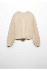 كنزة MANGO لون بيج فاتح