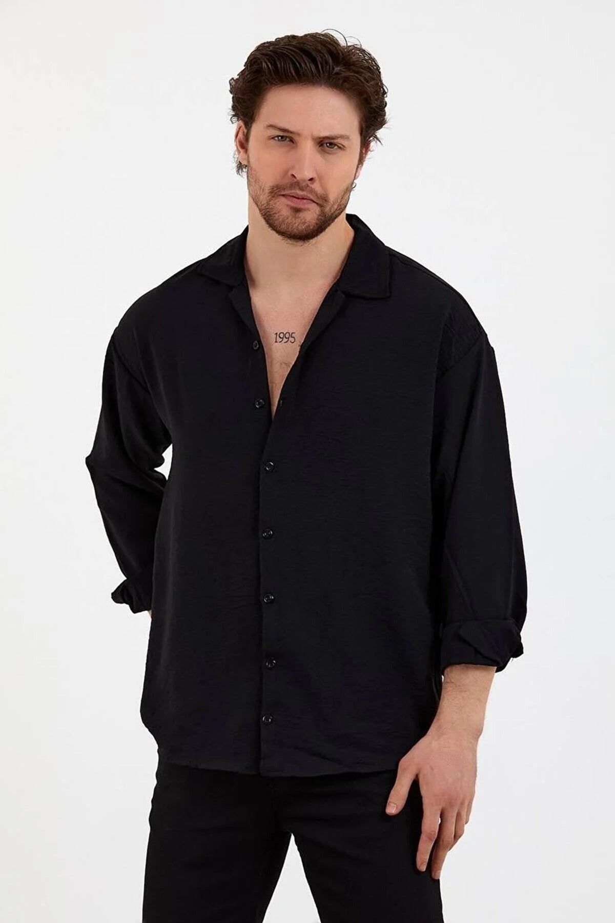 قميص Gray Clothing لون أسود