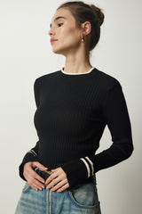 بلوزة Happiness İstanbul لون أسود