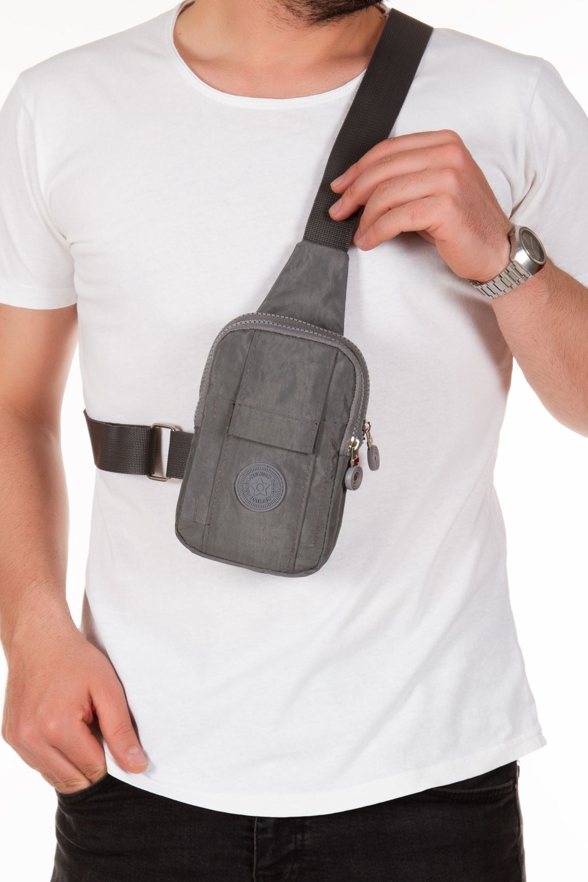 حقيبة خصر NEWISH POLO ACCESSORIES لون أبيض