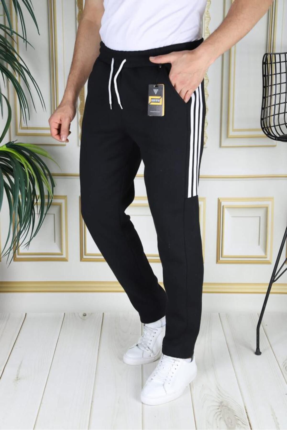 بنطال رياضي golden toptan لون أسود