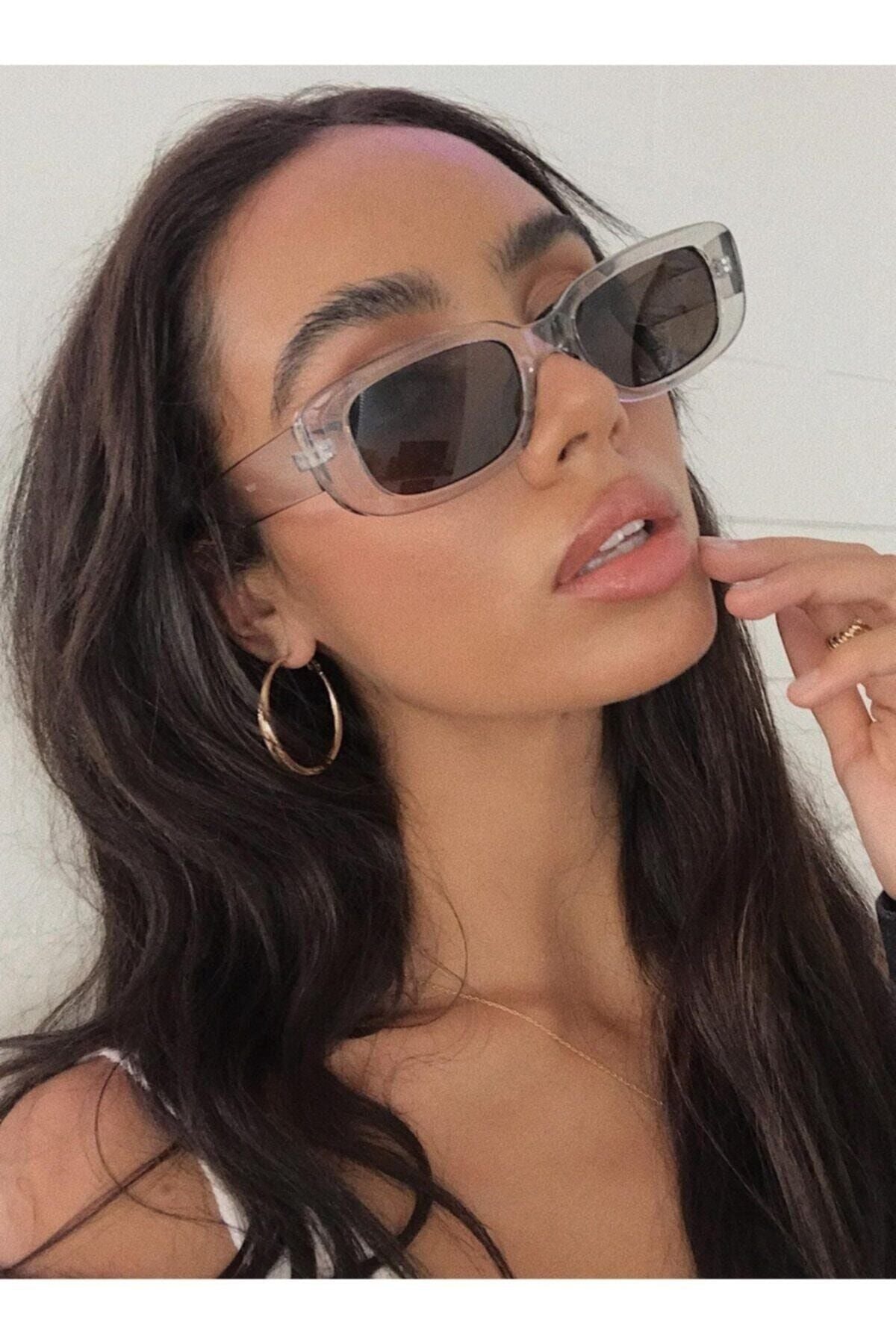 نظارة شمسية Mathilda Aksesuar لون برتقالي