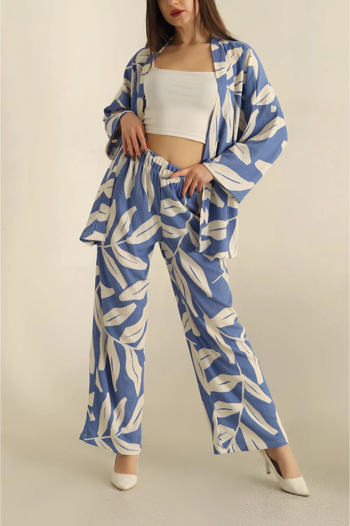 طقم DEEFWEAR لون بني