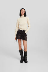 كنزة Bershka لون بيج