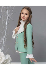 بدلة By Feyza Kids Collection لون أخضر