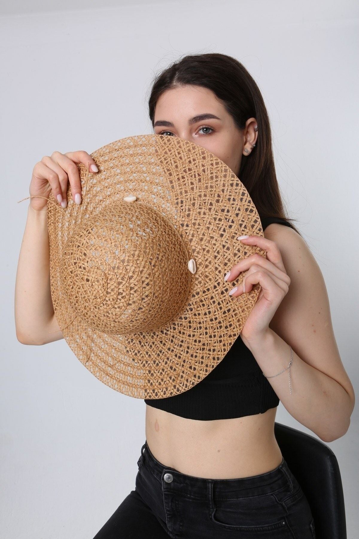 قبعة Luminos Butik لون بني
