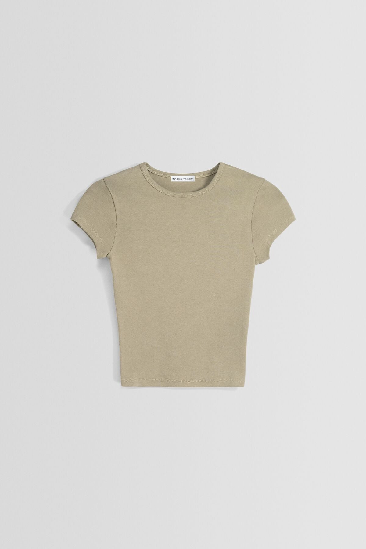 تيشيرت Bershka لون كاكي