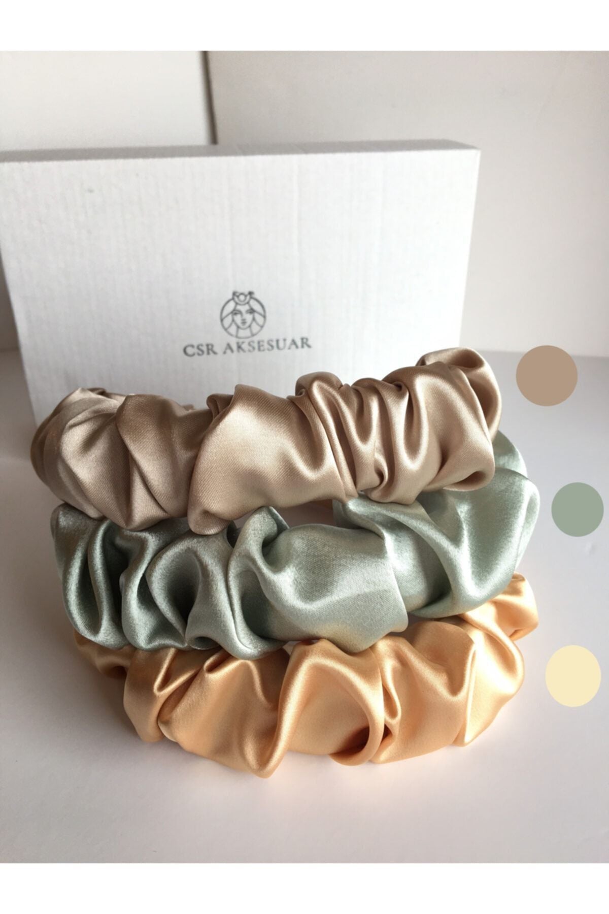 تاج & ربطة شعر CSR AKSESUAR لون بني