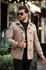 ترانشكوت gm giyimarket لون بيج