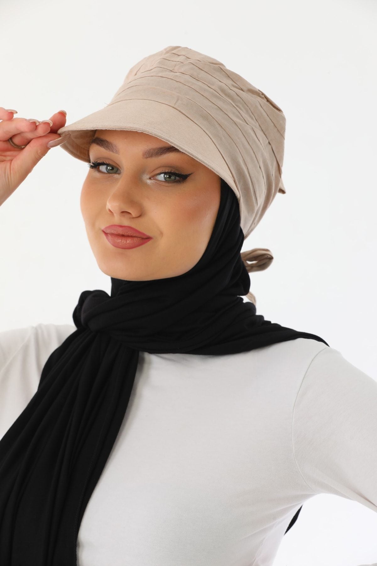 قبعة Ritagarcia لون رمادي